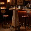 High Table for Kitchen Dining Room And Home Bar Pub  in Standing Height Ideal for Casual Dining And Entertaining (table only)