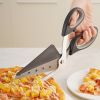 Removable Multi-Functional Pizza Scissors Shovel