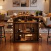 Bar table, bar cabinet, cutlery cabinet, dining table, coffee table, suitable for home bars