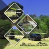 Awning Tarp for Camping,Tailgate Awnings & Shelters for Sun Shade and Waterproof, Outdoor Rear&Side Vehicle Awning Shelter for Van, MPV, Campers